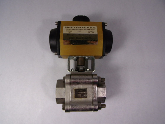 Rhino AP2 SR-DA Pneumatic Actuator 1-1/2" Valve 142 psi USED