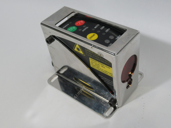 Banner LT3PUQ Long Range TOF Laser Sensor 0-24VDC 0.5mW 0.3-5m c/w Bracket USED
