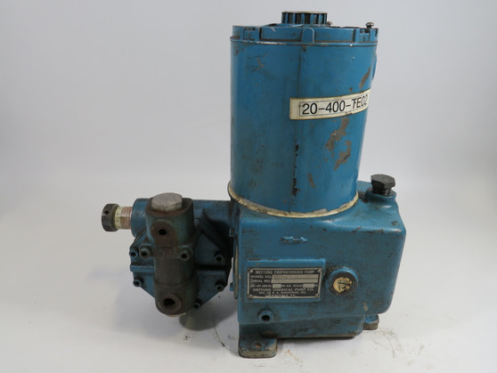 Neptune 525-S-N1 Proportioning Pump C/W GE AC Motor 1/3HP SHELF WEAR USED