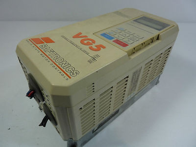 Safetronics CIMR-G5U20P7 VG5 Drive 1-1.5HP SPEC: 20P71A  USED