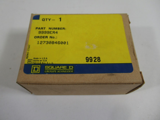 Square D 9999ER4 Overload Relay Reset Extender Kit for Motor Logic NEW