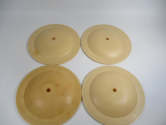 All-Flo 10603-23 Santoprene Diaphragm Cap for 1-1/2" Pump Lot of 4 NOP