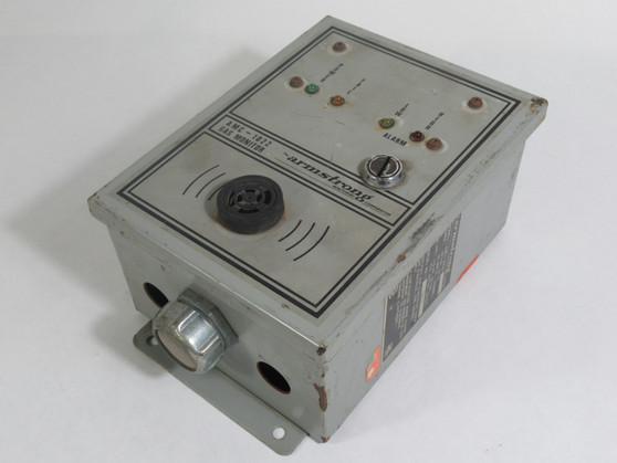 Armstrong AMC-1022-AMMONIA Ammonia Gas Monitor 120V 60Hz 20W RUST USED