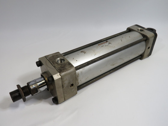 SMC NCA1C325-0900-XB5 Med Duty Air Cylinder 3.25"B 9"S w/Clevis SHELF WEAR USED