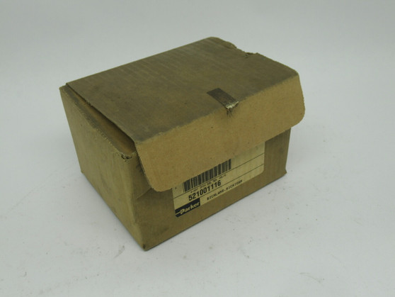 Parker 521001116 Double Solenoid Valve 4Way 3-Pos 220/240V 50/60Hz 150psi NEW