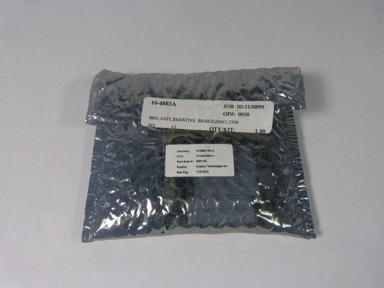Creoscitex 10-4883A Board Assembly Resistive Brake  USED