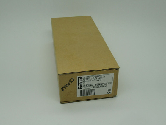 Burkert 00463613 Solenoid Valve 2000A 9/16 NPT1/2 Pilot 56-145Psi NEW