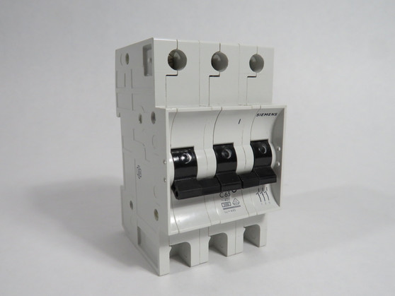 Siemens 5SQ2370-0KA63 Circuit Breaker 63A 400V 3-Pole C63 NOP
