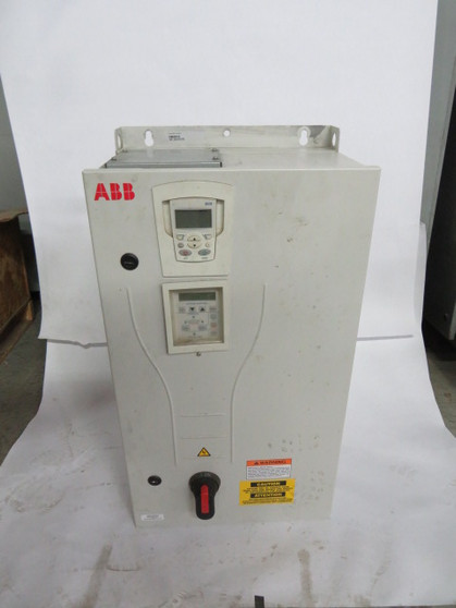 ABB ACH550-BDR-017A-6+B055 AC Drive 15HP 3Ph 500/600V 17A Height 33"  USED