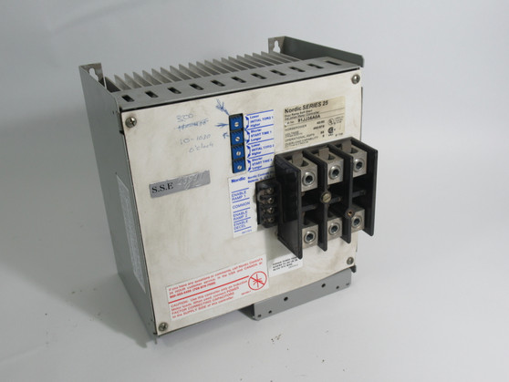 Nordic 91JJ35A0A Dual Ramp Soft Start Induction Motor Controller 40/50HP AS IS