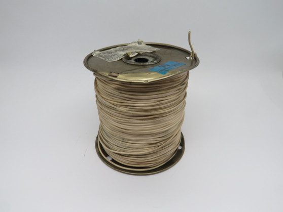Cable Tech 111602SM10 Spooled Wire 600V 300m 18AWG 16STR White NEW