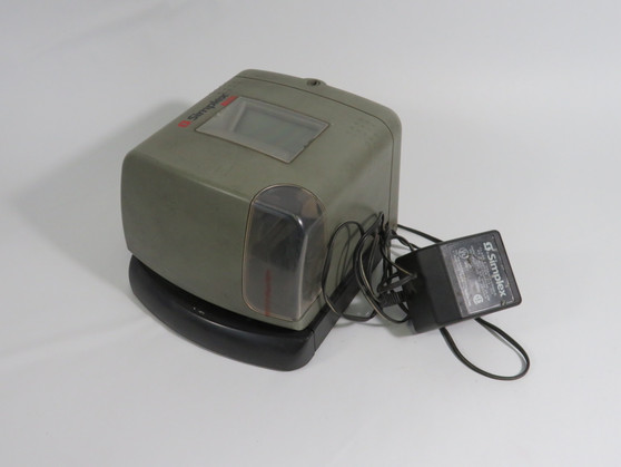 Simplex 1603-9101 Electronic Time Clock 15VAC 50/60HZ SHELF WEAR USED