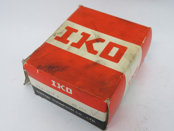 IKO TLA1812Z Needle Roller Bearing 24mmOD 18mmID 12mmW 40-Pk *DMG Box* NEW