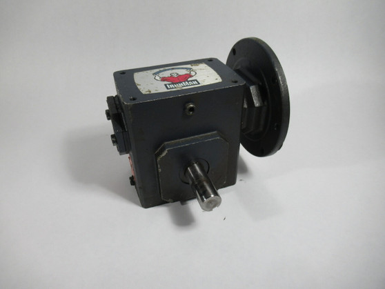 Grove Gear GRG-BMQ-821-50-L-56 Ironman Right Angle Gear Reducer 50:1 Ratio USED