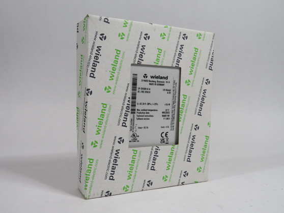 Wieland R1.190.1050.0 PLC Digital I/O Module 24VDC 8-In 4-Out NEW