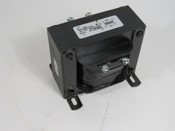Marcus MO500O Control Transformer 500VA Pri.480V Sec.120V 60Hz *Shelf Wear* NOP