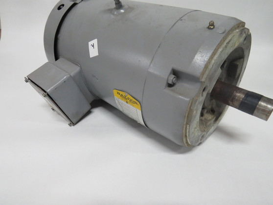 Baldor 10HP 1760RPM 208-230/460V 215TC Fr 3PH 28.5-28.4/14.2A 60Hz USED