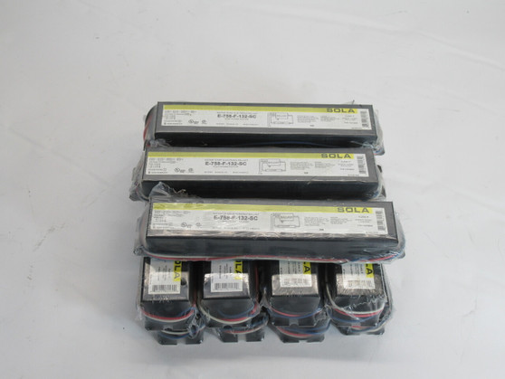 SOLA E-758-F-132-SC Instant Start Ballast 120V 0.27A 60Hz *LOT OF 11* NOP