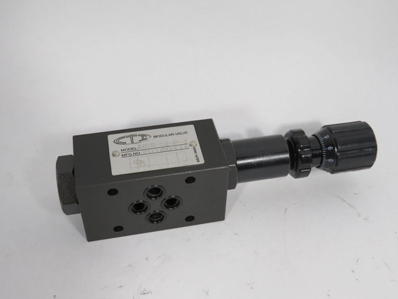 CTI MBR-02-P-3 20180416 Modular Reducing Valve 140-3000 PSI 1/4" NOP