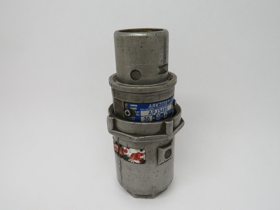 Crouse-Hinds APJ3485 Arktite Plug 30A 3W 4P 250VDC 600VAC SHELF WEAR USED