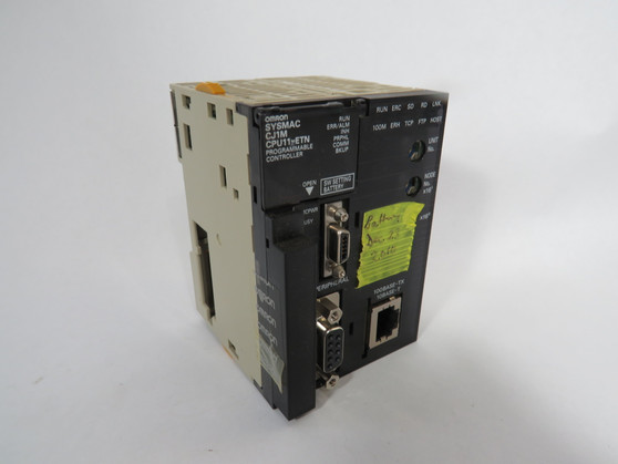 Omron CJ1M-CPU11-ETN Programmable Controller CPU Ver. 4.0 ETN Ver. 1.4 USED