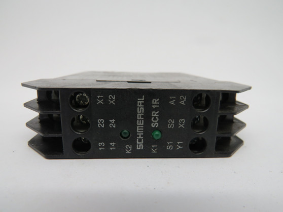 Schmersal SCR-1R Safety Monitoring Module 230VAC/6A 24VDC/6A USED
