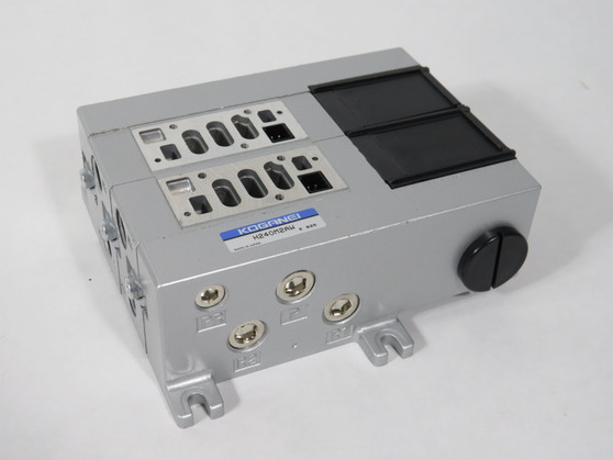 Koganei H240M2AW Solenoid Valve Manifold for HW240 Plug-In Valves NOP
