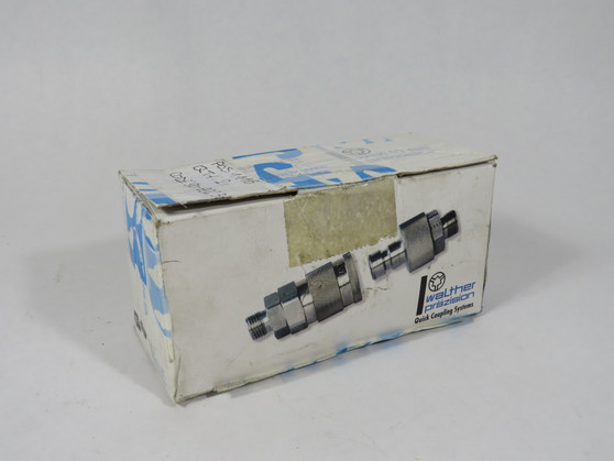 Walther Prazision HP-016-2-S2030-12-1 Self-Sealing Adapter M30x2 BOX DMG NEW