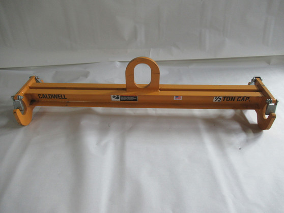 The Caldwell Group 22S-1/2-44 Lifting Beam Rated Cap 1000Lbs SHELF WEAR USED