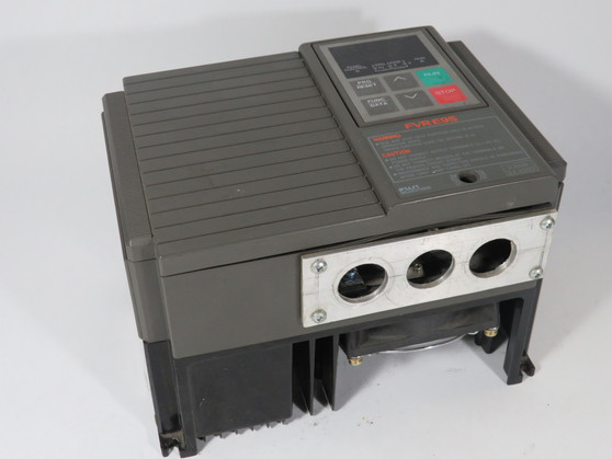 Fuji FVR2.2E9S-4EX Inverter Drive 2.2kW 3Ph 380-480VAC *Bent Inner Frame* USED