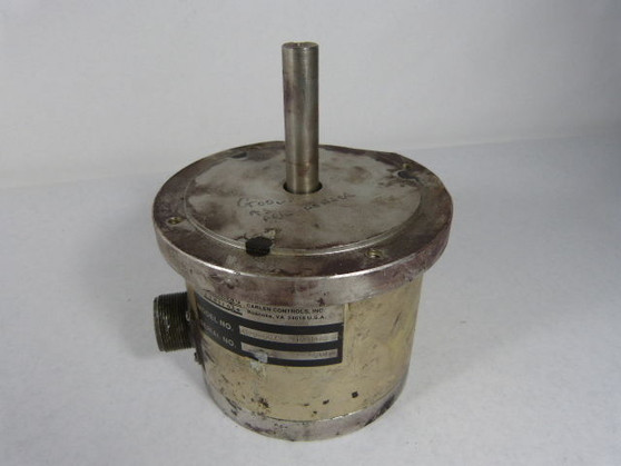 Carlen Controls CC290T-3600-AB-12-MM-MS Encoder Motor  USED