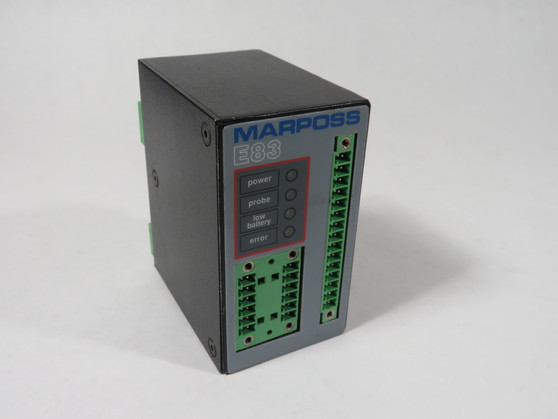 Marposs 8304850020 E83 Probing Machine Interface Module MISSING CONNECTORS USED