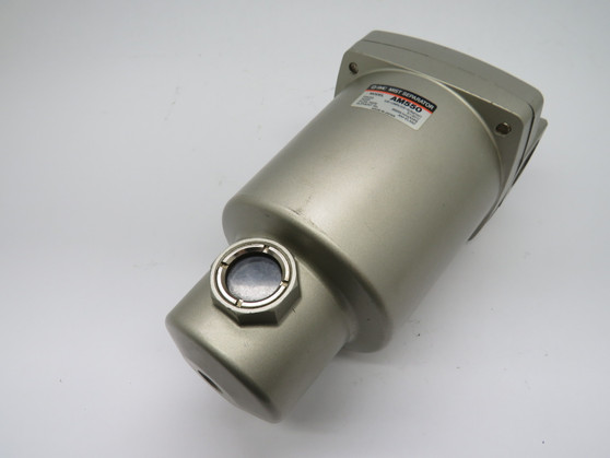 SMC AM550-10D Mist Separator 1" NPT 0.05-1.0MPa 3500L/min NO DRAIN COCK USED