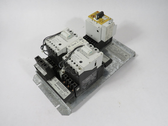 Allen-Bradley 190R-CPS40Z Modular Reversing Starter System 24VDC USED