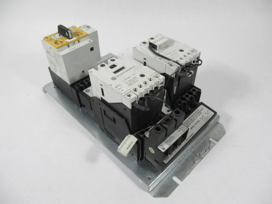 Allen-Bradley 190R-CPS40Z Reversing Starter 24VDC DMG'D SURGE PROTECTOR USED