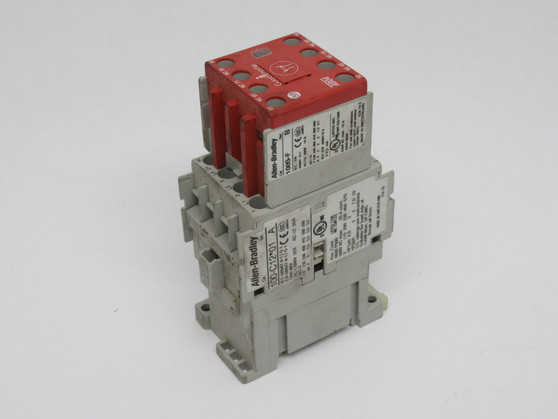 Allen-Bradley 100S-C12D05BC Safety Contactor 110/120V 50/60Hz 12A 3NO USED
