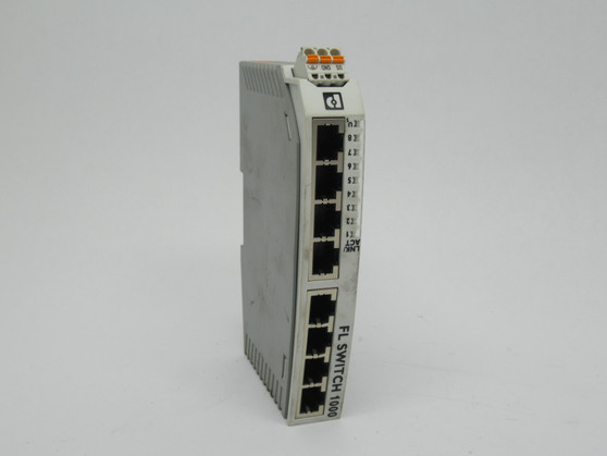 Phoenix Contact FL-SWITCH-1108N Ethernet Switch 8-Port 10/100/1000 Mbps USED