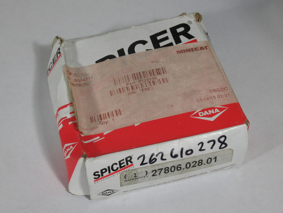 Dana Spicer 27806.028.01 Bushing 1.3" ID 2.3" OD SHELF WEAR/DMG BOX NEW