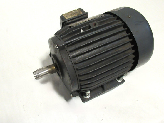 Leeson 5HP 1720RPM 575V 184T TEFC 3Ph 4.9A 60Hz USED