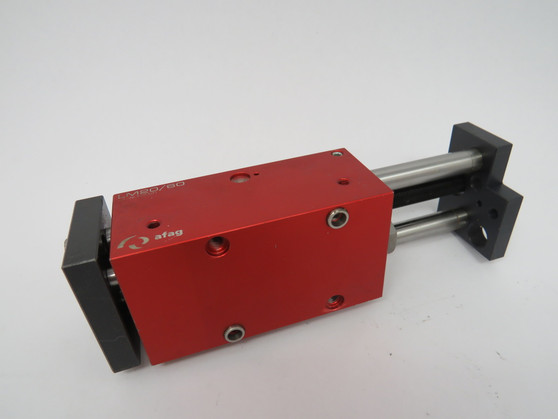 Afag LM20/60 Linear Module Slide Unit 20mm Bore 60mm Stroke SHELF WEAR USED