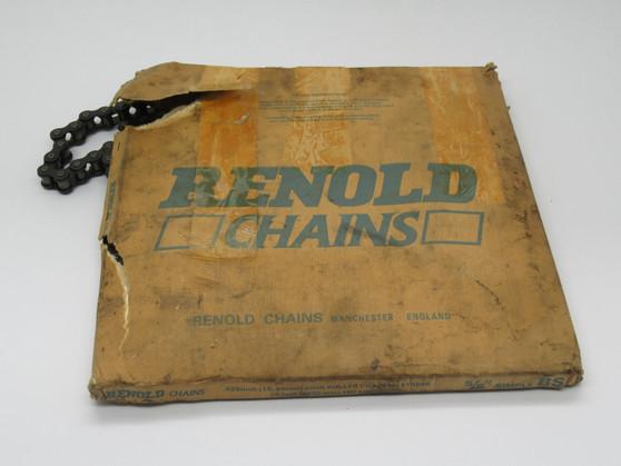 Renold 110056 BS Simplex Transmission Chain 0.625" P 480 Pitches *BOX DMG* NEW