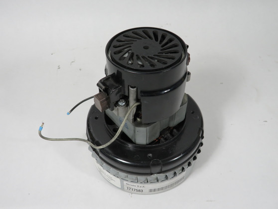 Ametek 116212-04 2 Stage Vacuum Motor Brushed 5.7" Dia 120V 50/60Hz USED