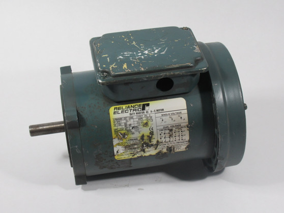 Reliance Electric P56H5069V 1/2HP 1725RPM 208-230V ED56C TE 3Ph 2.4A 60Hz USED