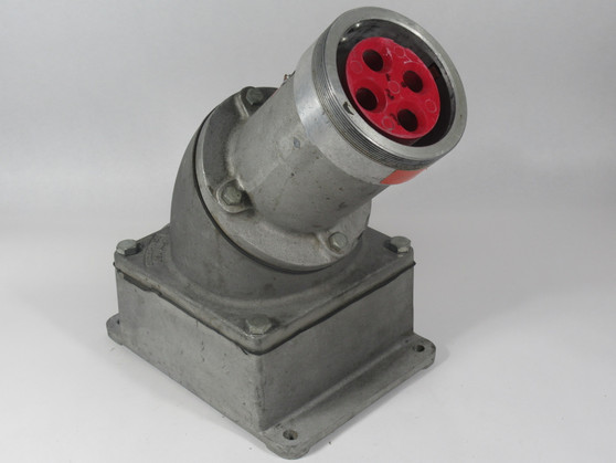 Crouse-Hinds AR-20422 Arktite Receptacle 600VAC/250VDC 200A 3 Wire 4 Pole USED