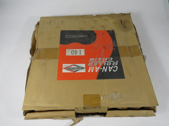 Can-Am 140-1 Roller Chain 140 Chain 1-1/4" Pitch 10Feet DAMAGED BOX NEW