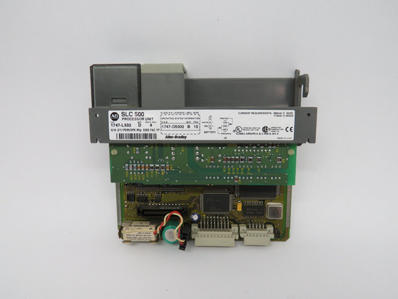 Allen-Bradley 1747-L532 Series D Processor Unit NO DOOR/SHELF WEAR USED