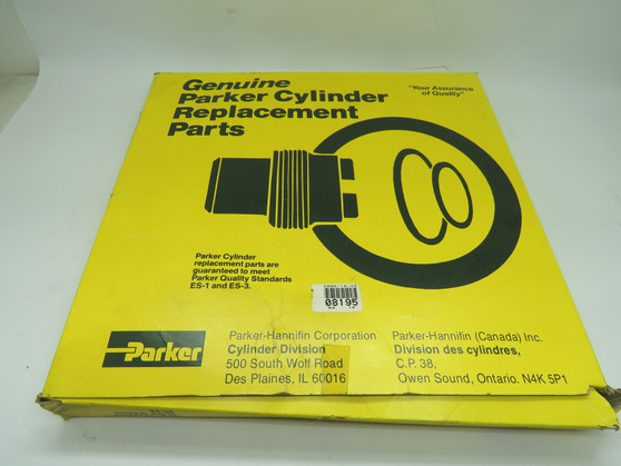 Parker PK9202AN01 12" Buna-N "AN" Piston Seal Kit Damaged Box NEW
