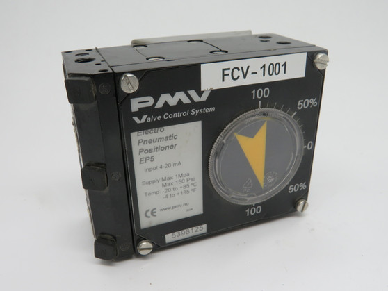 PMV EP5 Electro Pneumatic Positioner 4-20mA 150 psi BASE PIECE ONLY USED