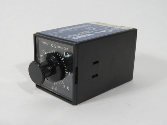 ATC 319E-030-F-1-C Time-Delay Relay 0-30sec/min 24-240VAC 24VDC 8-Pin USED