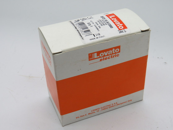 Lovato BF2510A12060 Contactor 120V 60Hz 110V 50Hz 25A 12.5kW 400V 3P NEW